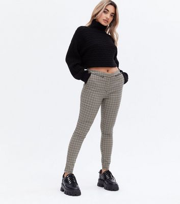 Super Skinny Check Tailored Trouser  boohooMAN UK