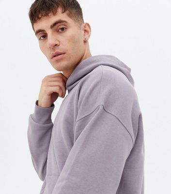 mens lilac hoodie