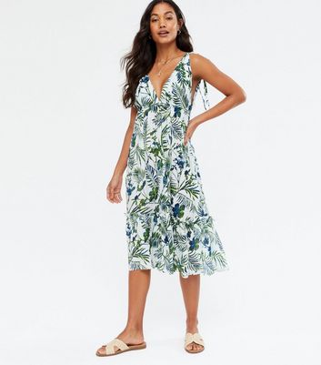 new look tropical dress