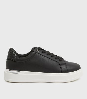 Chunky heeled trainers deals