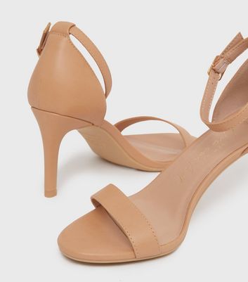 camel stiletto heels