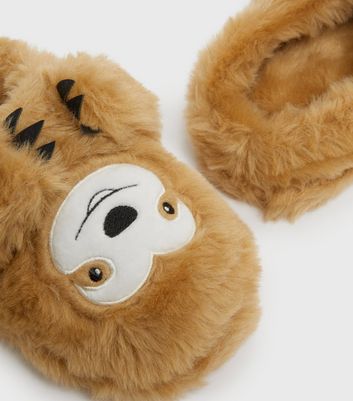 Sloth slippers clearance new look