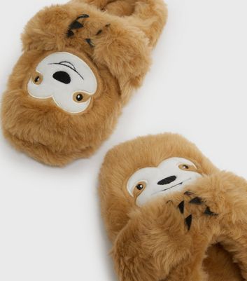 Sloth slippers store new look