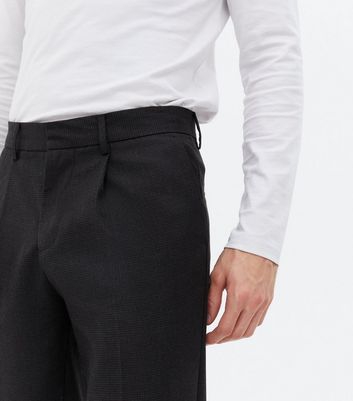 Dogtooth Tapered Trousers