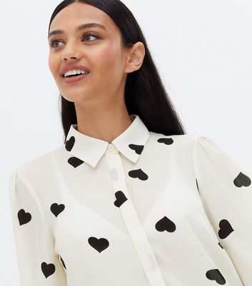 heart pattern shirt