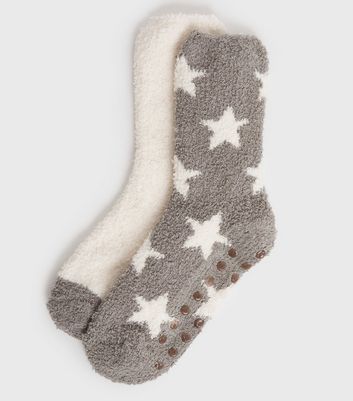 fuzzy star socks