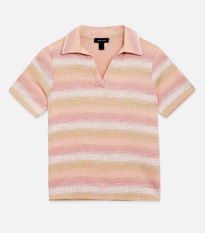 H&M Ladies Fine-knit Polo Shirt