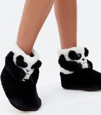 new look ladies boot slippers