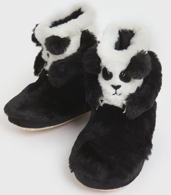 Panda slipper boots Clearance