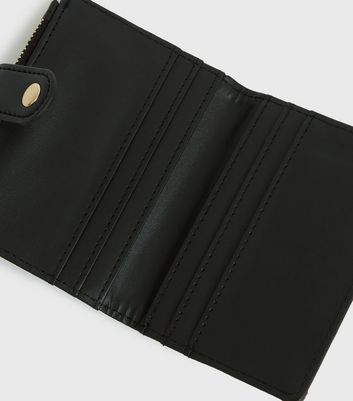 leopard print card wallet