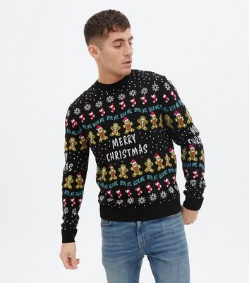 Mens christmas clearance jumpers new look