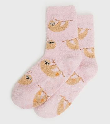 Girls on sale fluffy socks