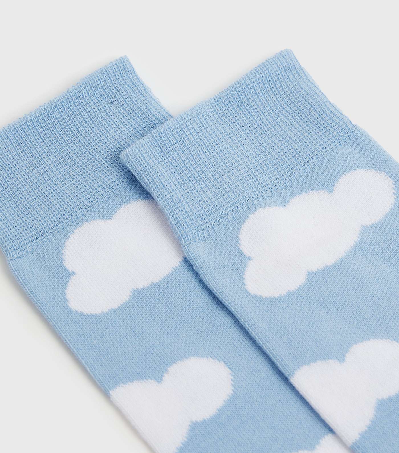 Blue Cloud Socks Image 2