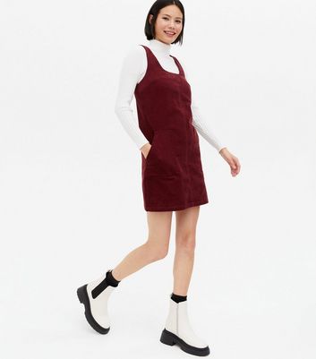 Cord pinafore dress on sale topshop