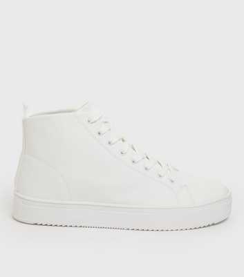 White High Top Trainers