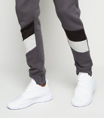 white lightweight trainers