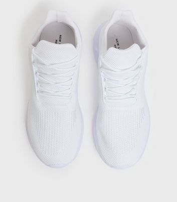 Ladies white lightweight trainers sale