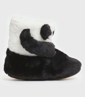 panda slipper boots