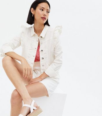 New look frill outlet jacket