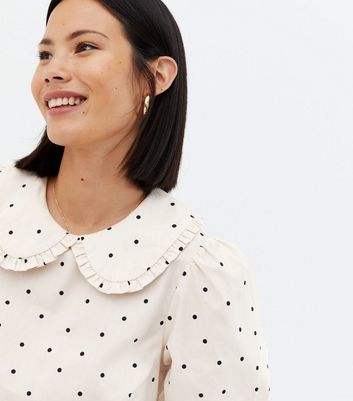 Peter pan collar 2024 top new look