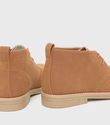 Mens tan suede hot sale desert boots