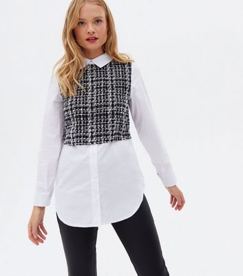 Long Vest Jumper Shirt 