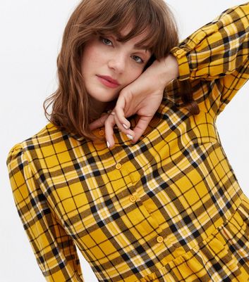 Click to view product details and reviews for Yellow Check Mini Smock Shirt Dress New Look. Click to view product details and reviews for Yellow Check Mini Smock Shirt Dress New Look.