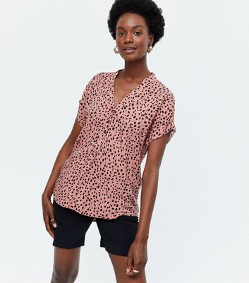pink leopard shirt