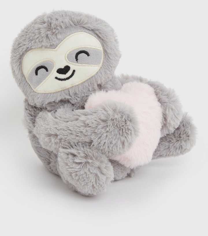 Grey Sloth Heart Hottie
