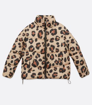 Leopard print clearance jacket new look