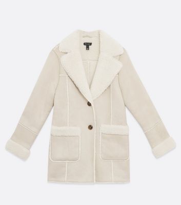 long ivory coat