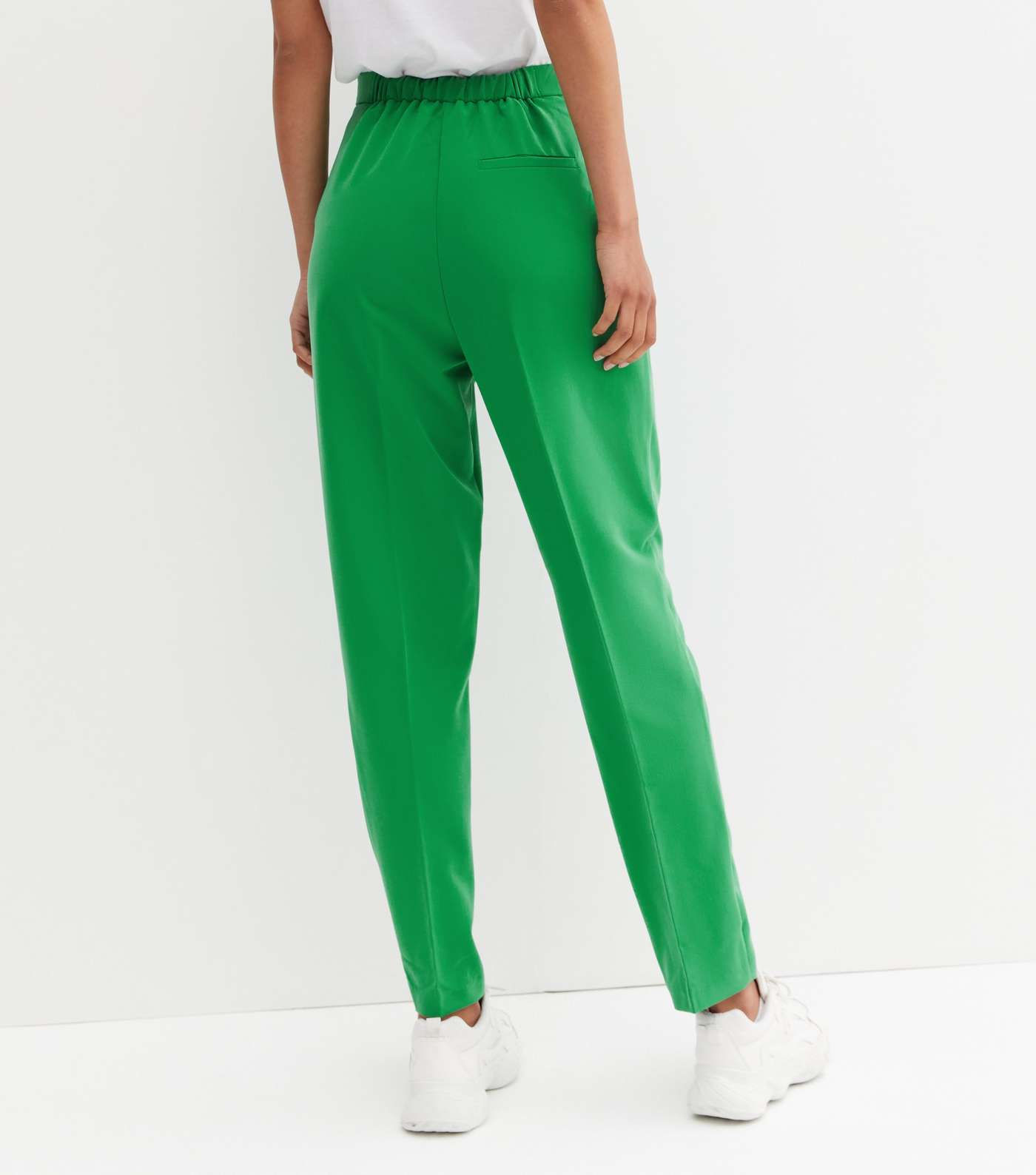 Tall Green Slim Fit Trousers Image 4