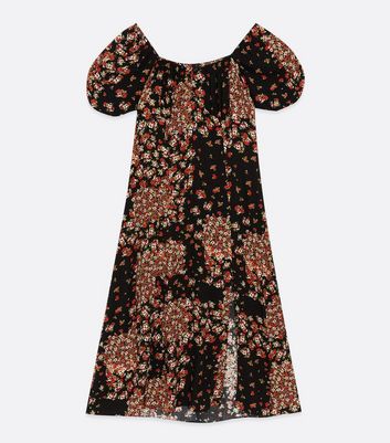 midi day dress with split