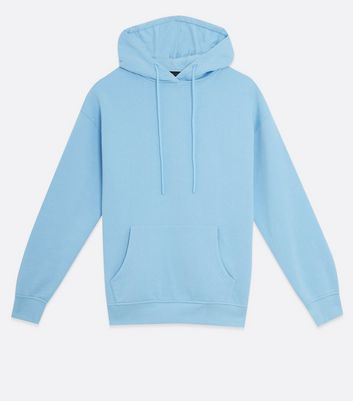 Light blue shop plain hoodie