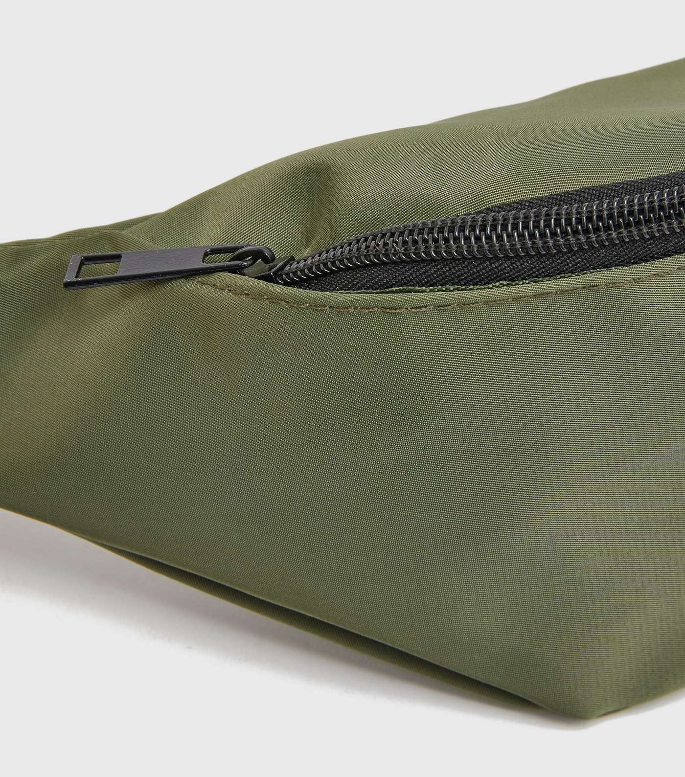 Khaki Zip Bum Bag Image 4