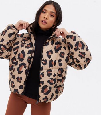 petite leopard print jacket