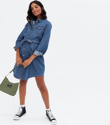 denim romper suit