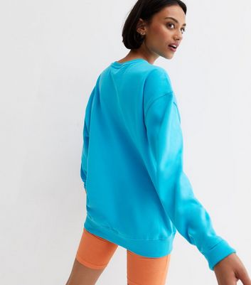 Sweatshirt turquoise clearance