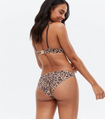 Lucky High Leg Brief in Leopard