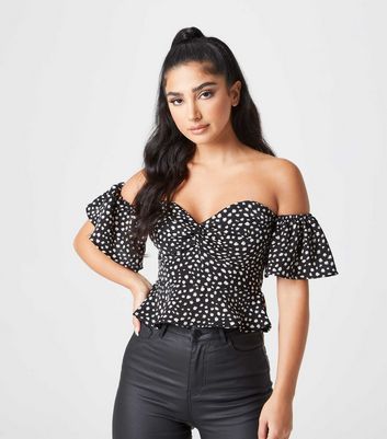 Bardot 2025 peplum top