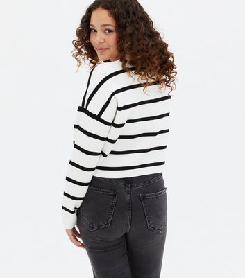 new look striped jumper