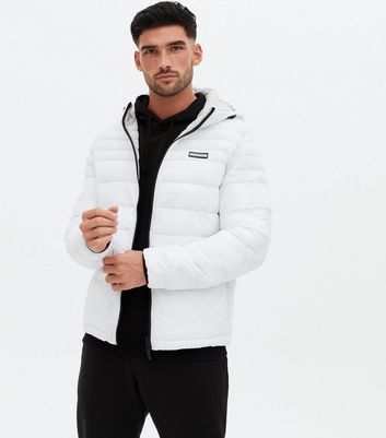 mens white puffer jacket