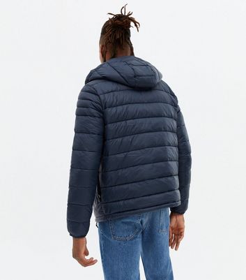 puffer jacket mens navy