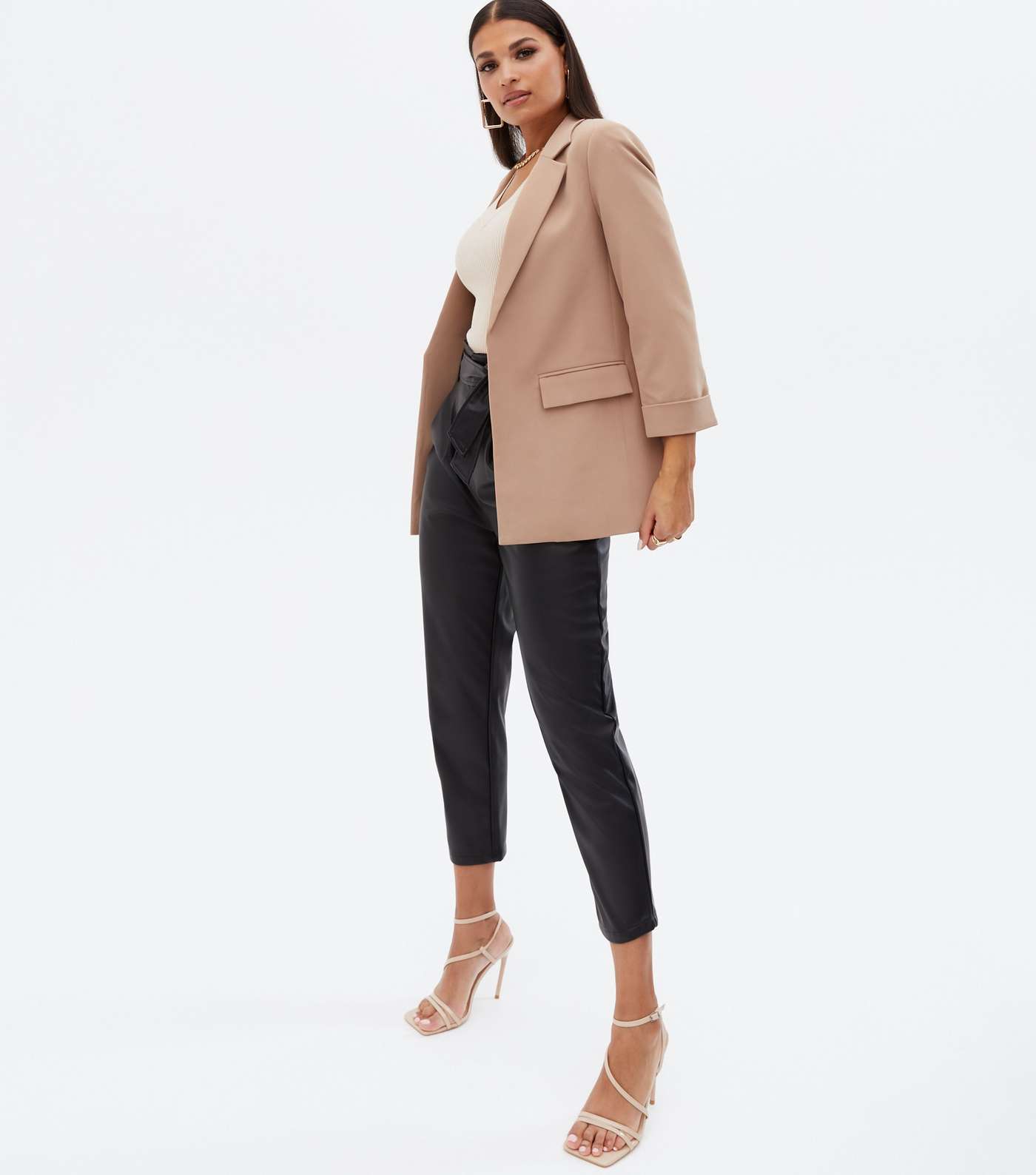 Mink Relaxed Fit Blazer Image 2