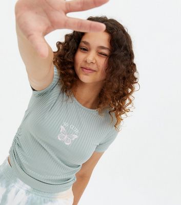 ribbed butterfly top