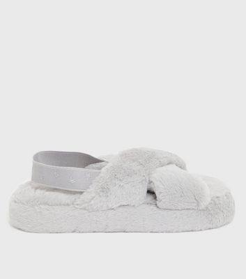 new look slider slippers