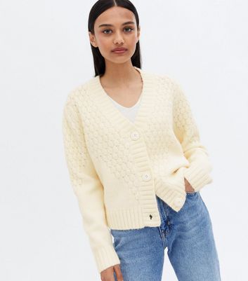 bubble knit cardigan