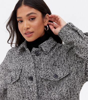 Black petite shacket Clearance