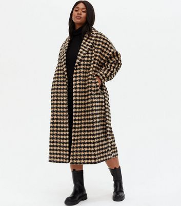 New look 2025 houndstooth coat