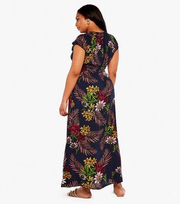 new look tropical dress